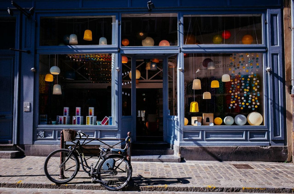 Bedford shopfront owner working with a marketing agency in Bedford